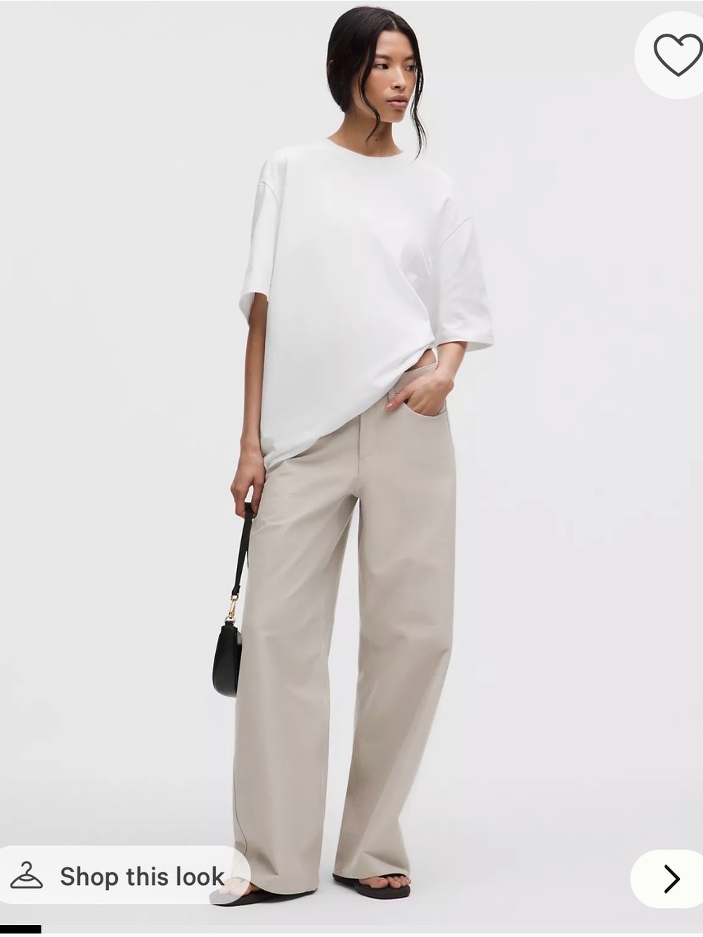 Lululemon EasyFive Low-Rise Classic Wide Leg Pant 26 Regular